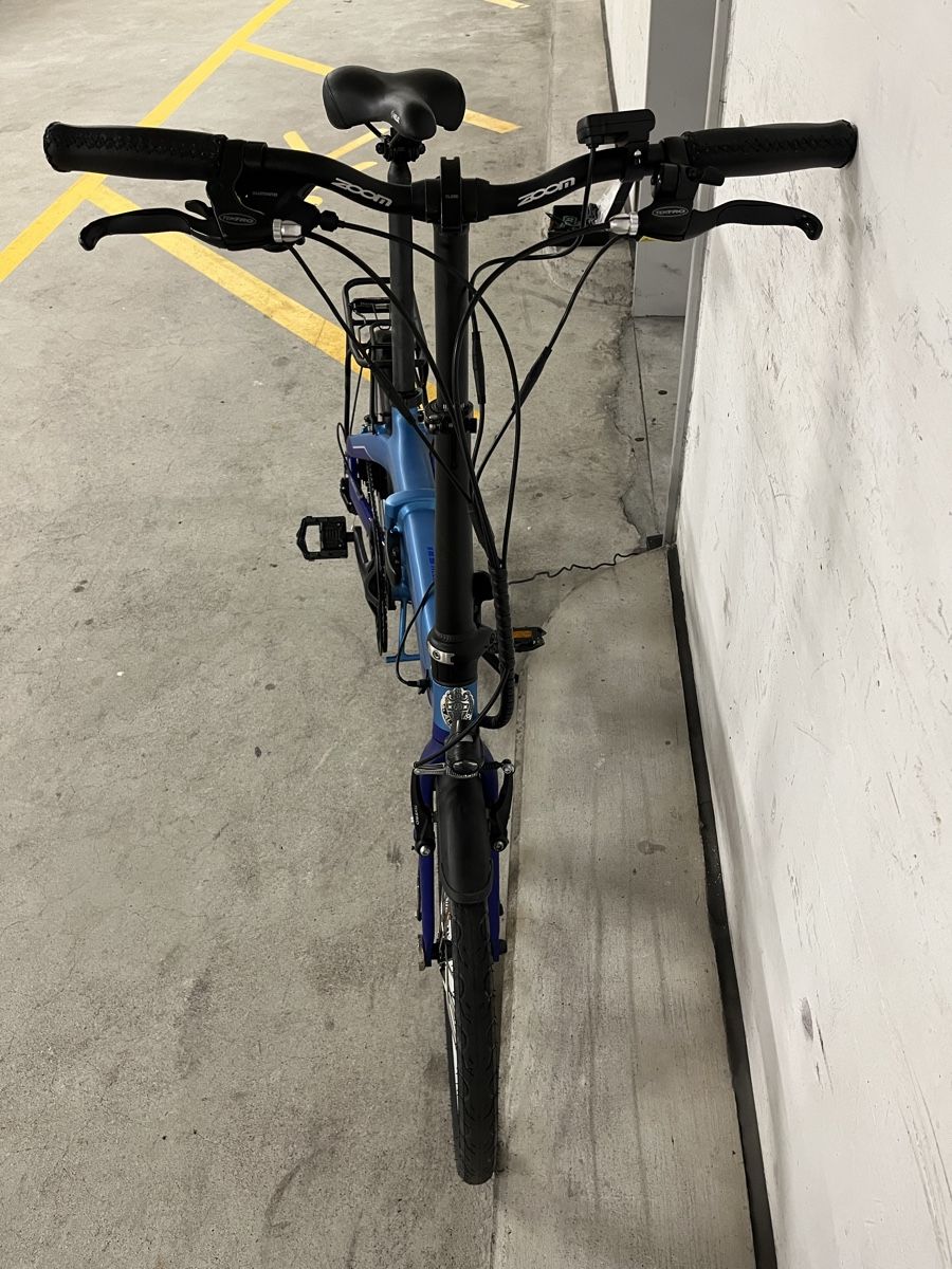 Velos: Faltrad Allegro E-Clips R blau – Defekt aus Zürich von divertimento4 3
