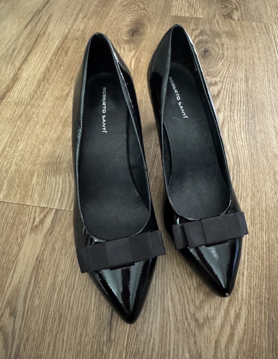 Roberto Santi Scarpe da donna: Neu Roberto Santi Pumps, Gr. 37, schwarz – Nuovo e nell'imballaggio originale da Neuwilen venduto da SuCoco