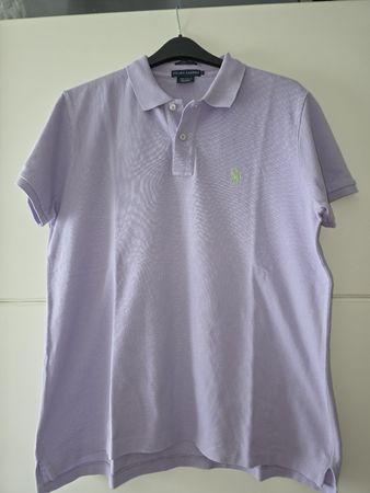 Polo Ralph Lauren violet taille L – Classic Fit