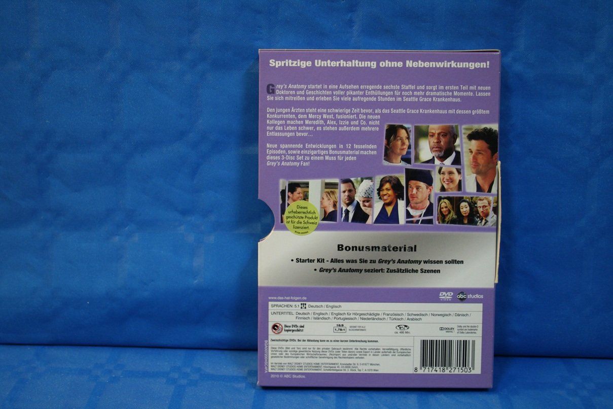 Tutti i DVDs: DVD "Grey’s Anatomy" – Usato da Wettingen venduto da zibi137 1