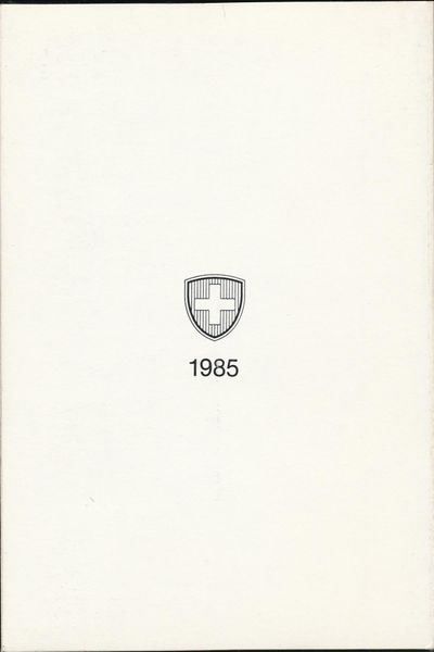 Toutes les monnaies: Münzsatz 1985 PP – Neuf (Voir description) à Obfelden par Octavia61 2