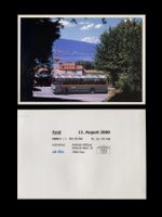 Font Broye Estavayer Bus GFM FBW 50U Nr. 55 Foto Ausdruck A5