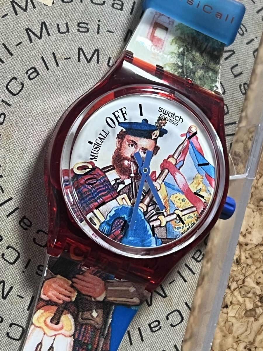 Swatch Orologi: Swatch Musical Call Swatch – Usato da Basel venduto da bellespirit 4
