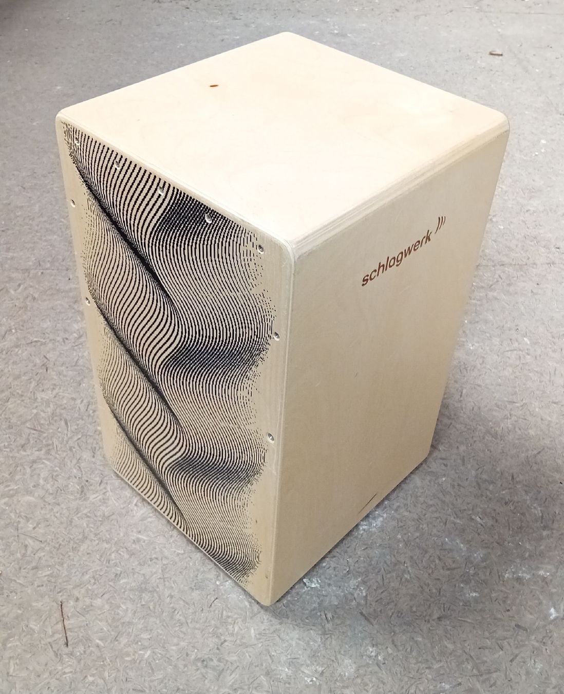 Musikinstrumente: Schlagwerk Cajon – Gebraucht aus Neuenkirch von Carstyletuner