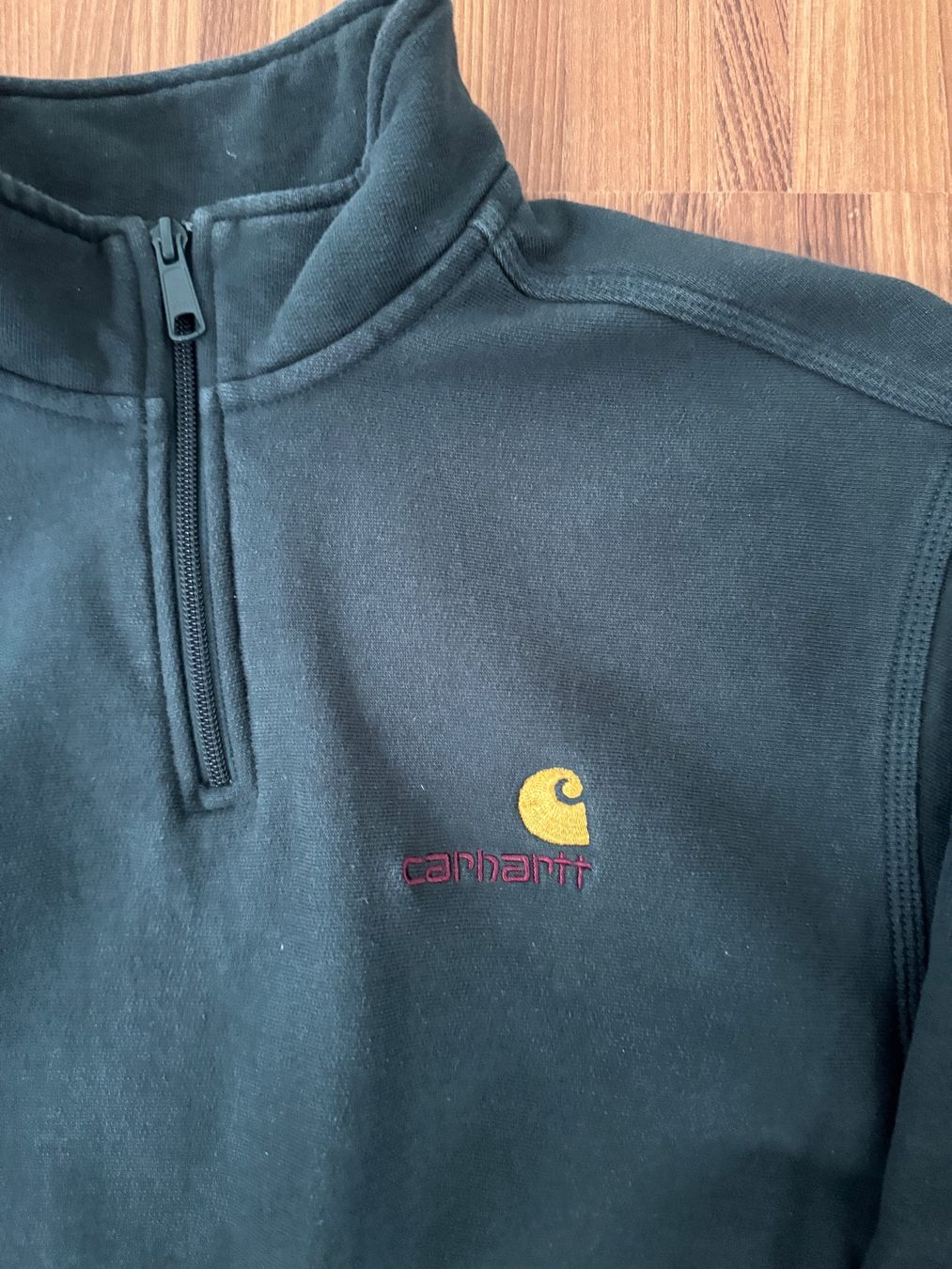 Carhartt Maglioni & Felpe: Carhartt, Half Zip, Grösse S, Tannengrün – Usato da Chur venduto da schoel 1