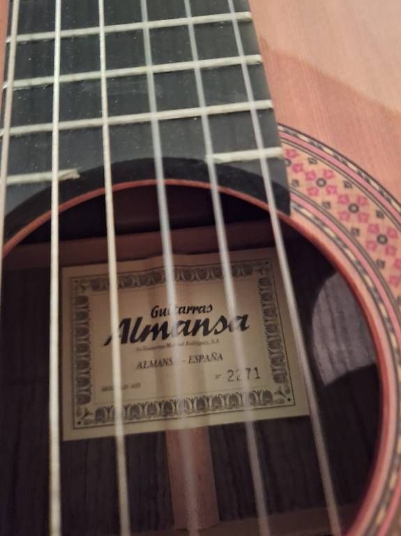 Strumenti musicali: Almansa Gitarre model 435 Gitarre – Usato da Vilters venduto da leco01 3