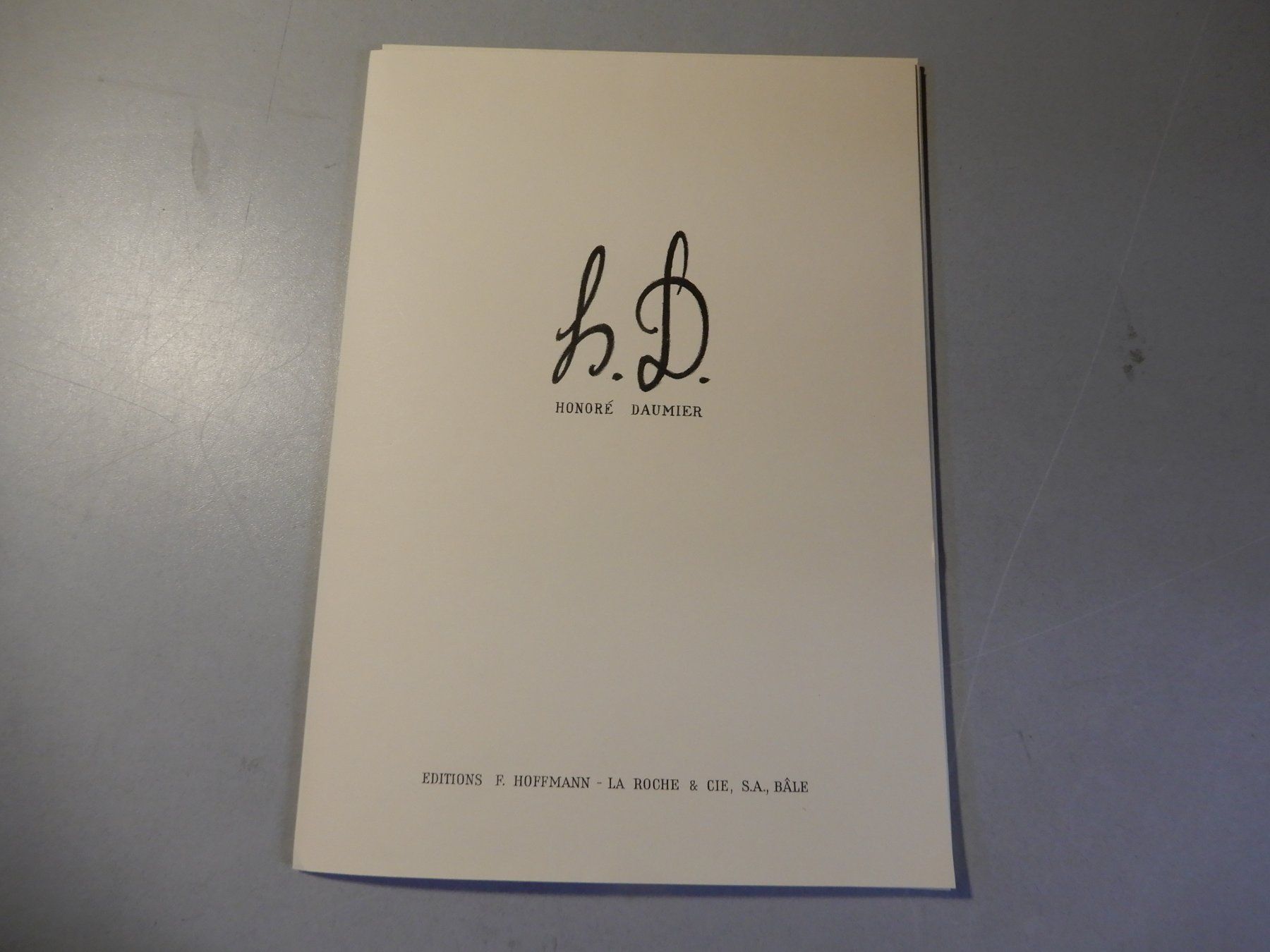 Documents: Honore Daumier Lithographien Mappe Editions Hoffmann Basel – D'occasion à Erstfeld par Mario_boe0