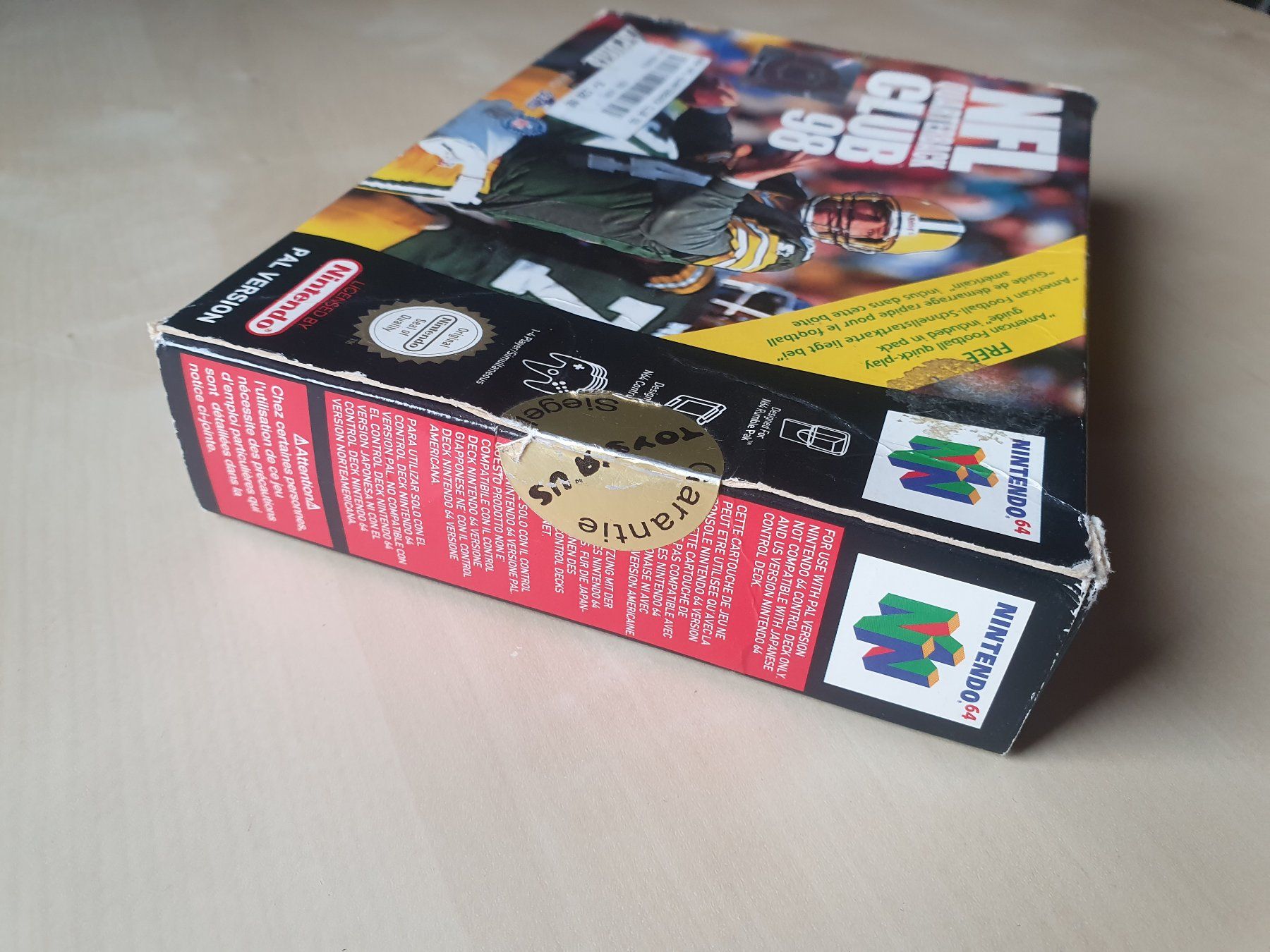 NFL Giochi: NFL Quarterback Club 98 – Usato da Stansstad venduto da collectorsshop 4