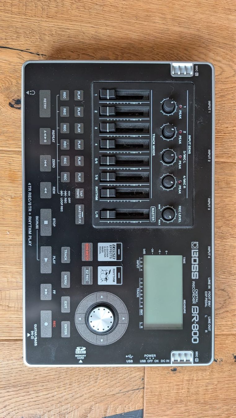 Boss Registratori: BOSS BR-800 Digital Recorder mit Zubehör – Usato da Flüelen venduto da cel_m527