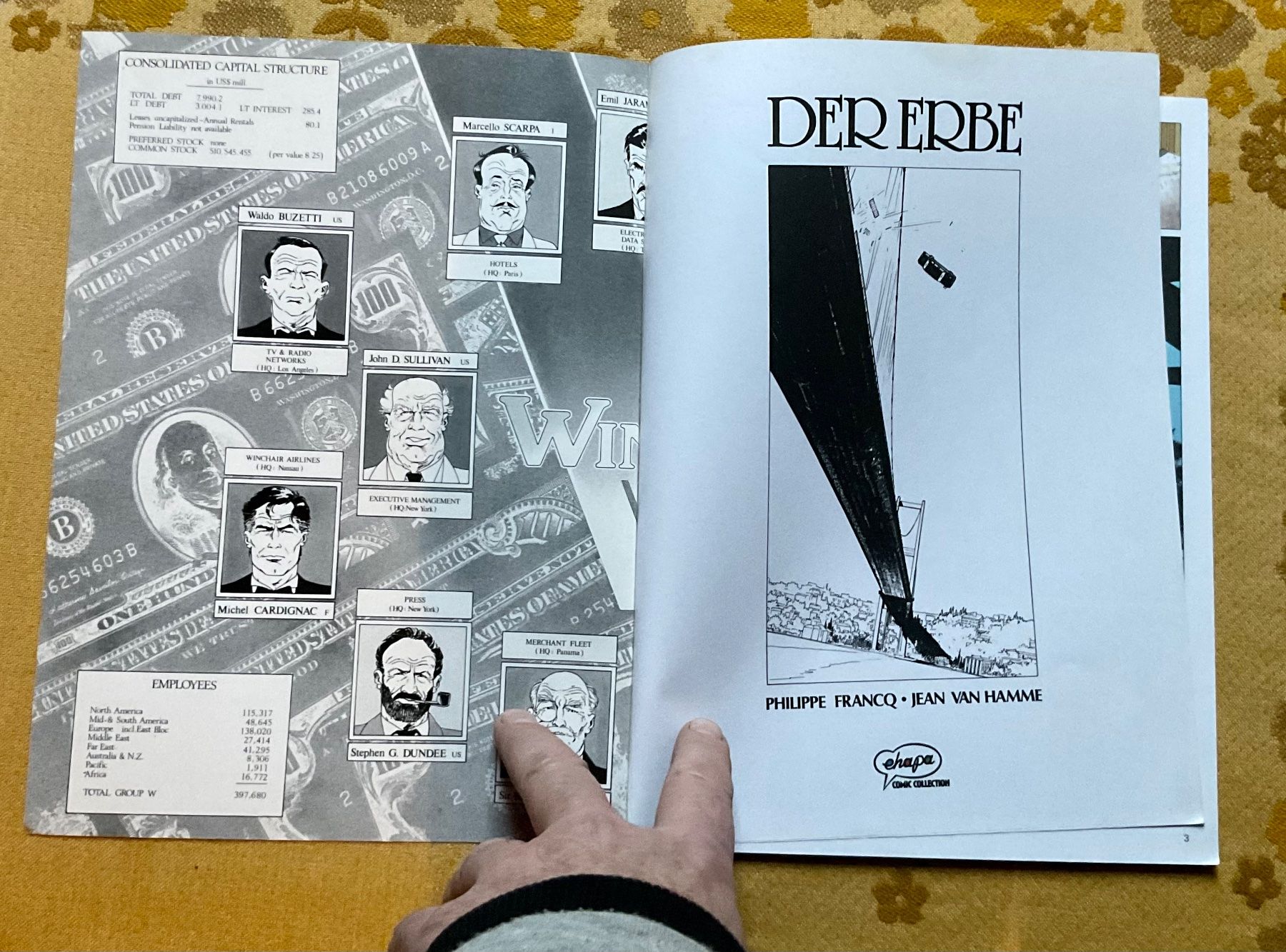 BD: Largo Winch Band Nr 1 von 1991 – D'occasion à Endingen par nathan05 2