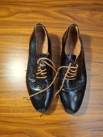 Schnürschuhe Varese Lack schwarz Grösse 40 gebraucht