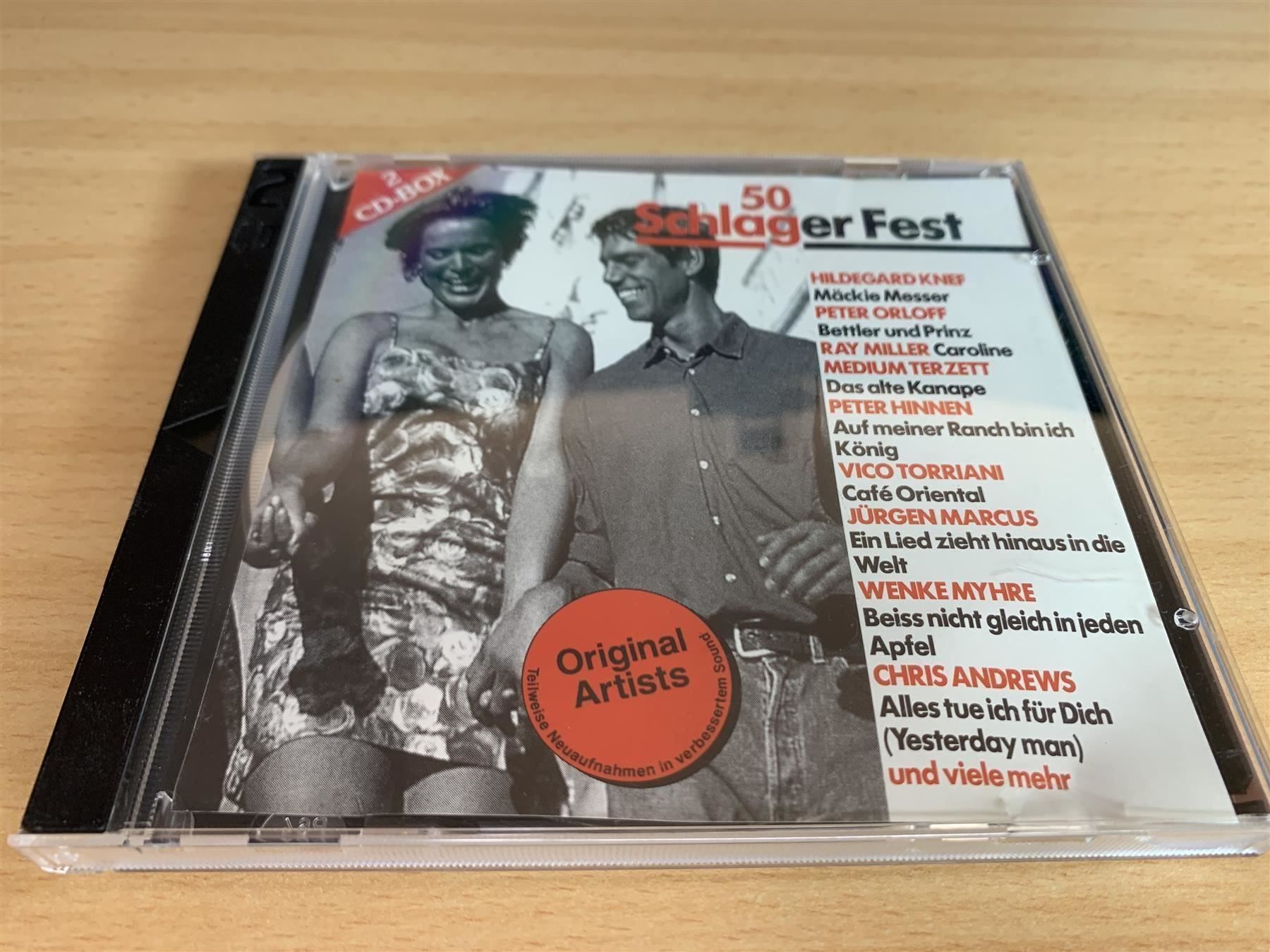 CDs: 50 Schlager Fest  - 2 CD – Gebraucht aus Rikon im Tösstal von Alpenmutz