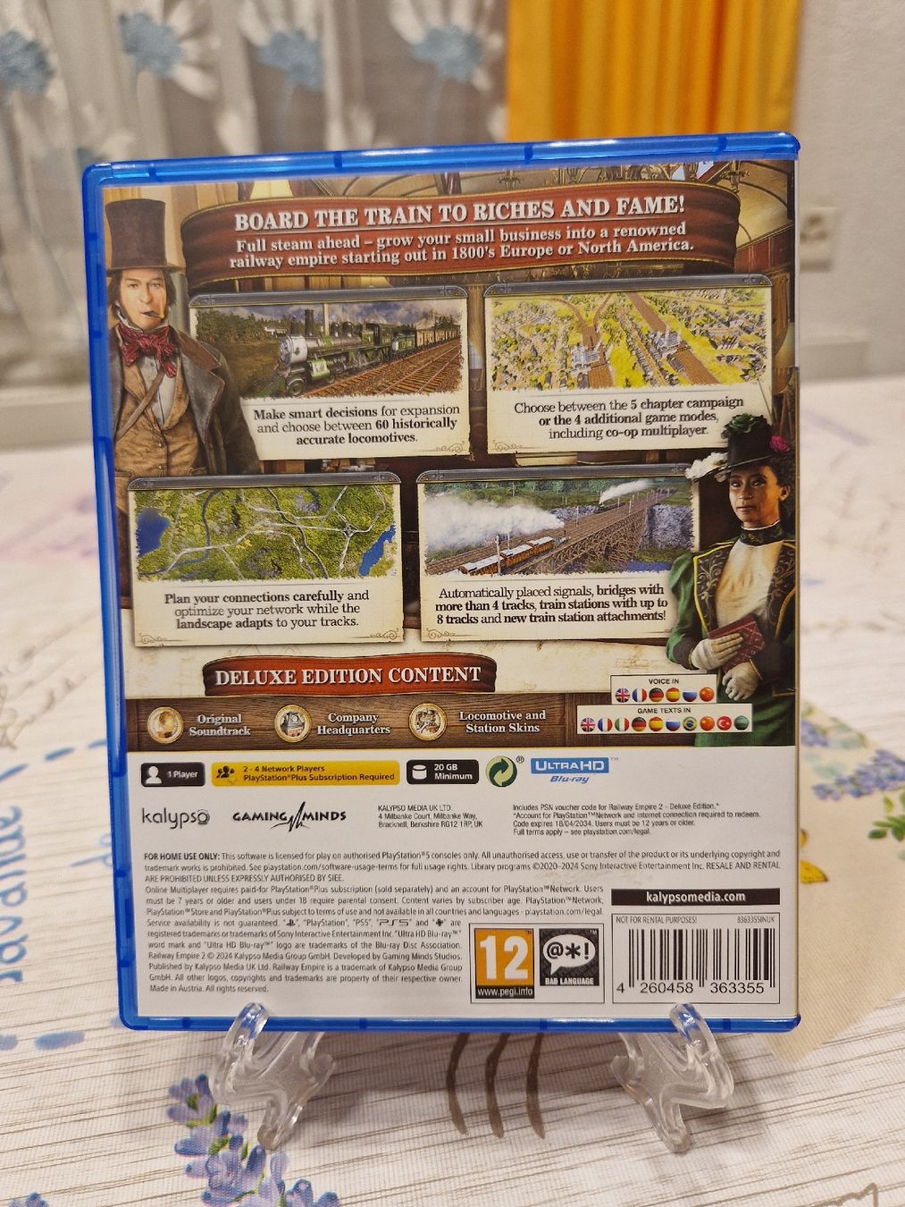Jeux: Railway Empire 2 Deluxe Edition PS5 Game – D'occasion à Glis par mic_2ht8 1