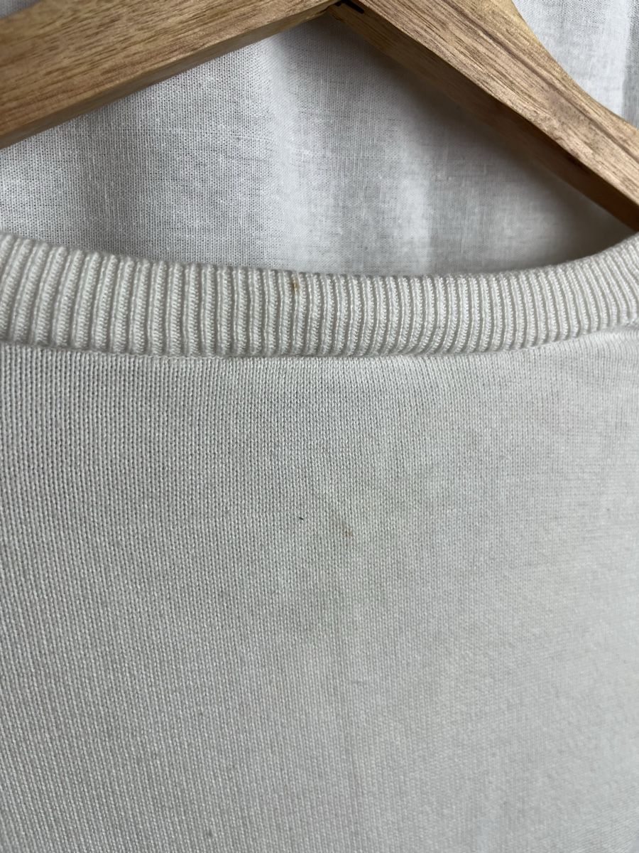 Lacoste Pulls & Sweat-shirts: Pull Lacoste blanc carreaux  – Neuf (Voir description) à Les Avanchets par lunedeneige.shop 4