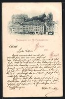 Basel, Barfüsserplatz und St. Leonhards