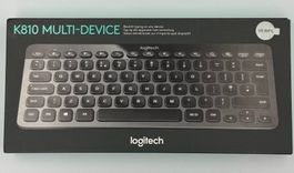 Logitech K810 Bluetooth Tastatur US INT’L - Top Zustand!