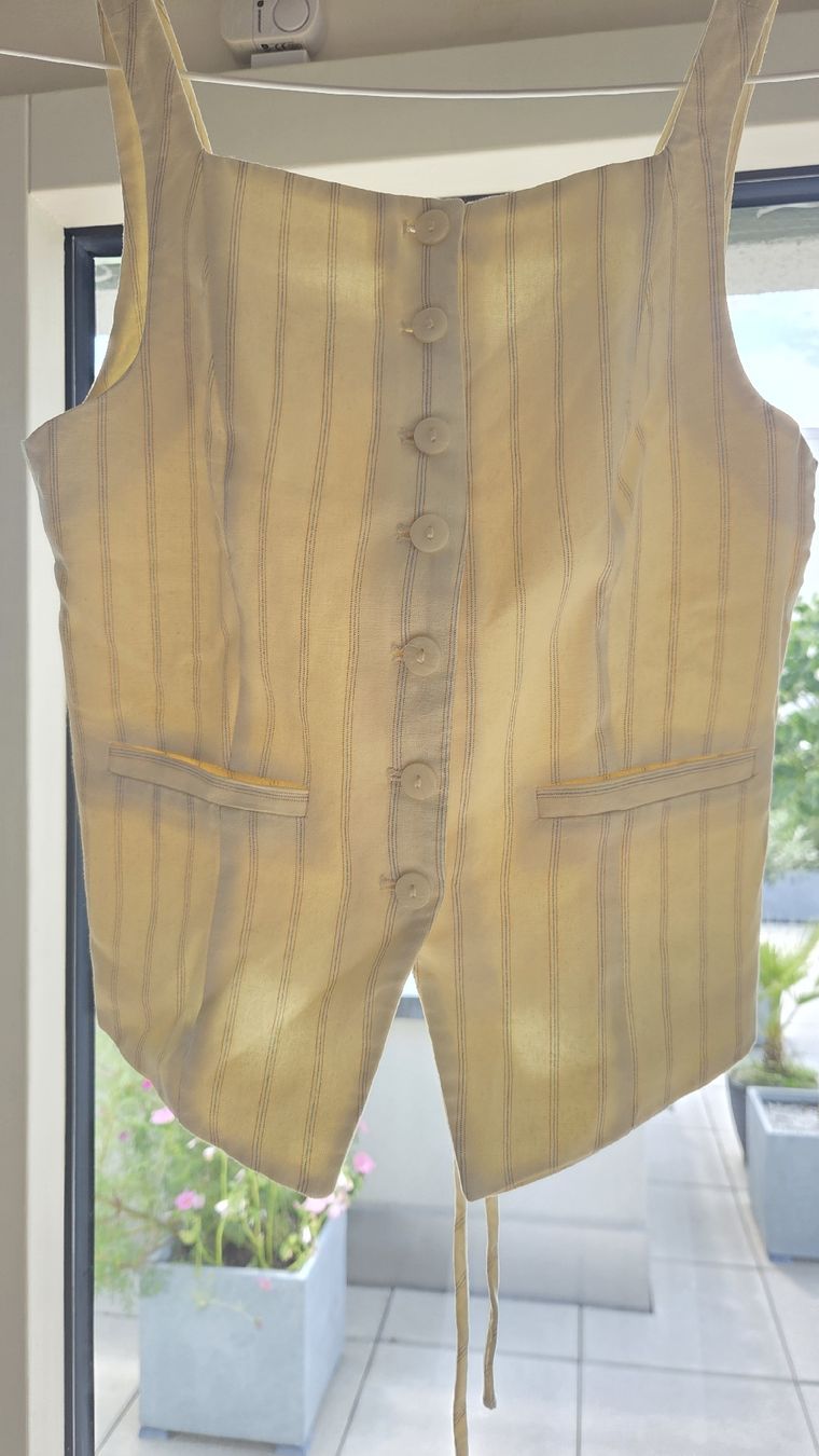 Stradivarius Gilets: Weste von Stradivarius - gelb gestreift - Grösse S  – Neuf (Voir description) à Wohlen AG par steffi_Bee