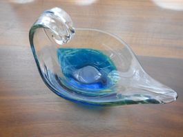 Traumhafte Vintage Schale von Mdina Glass