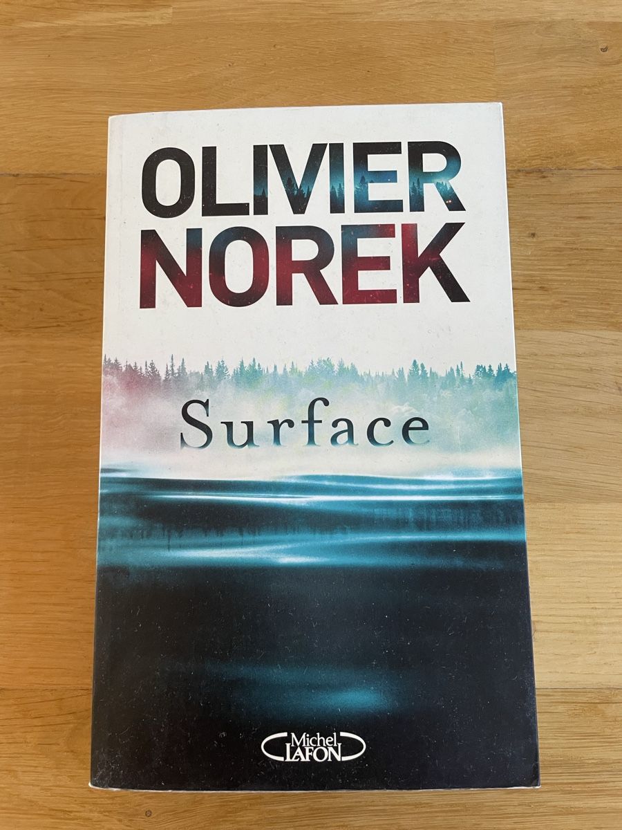 Bücher: "Surface" de Olivier Norek – Gebraucht aus Zürich von Linda_ga