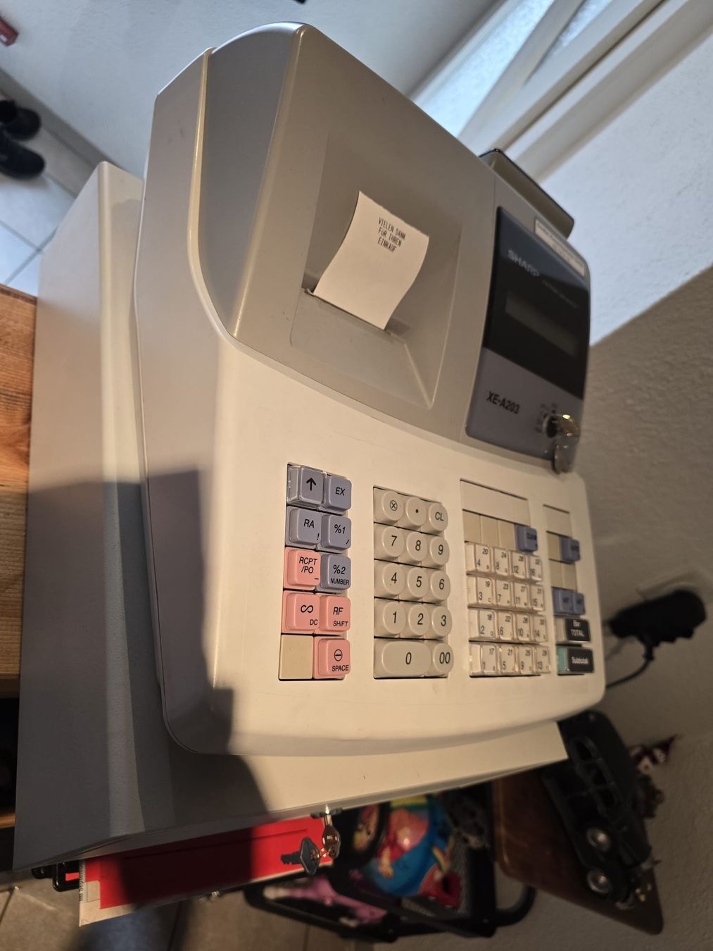 Sharp Kassen: Kasse von Sharp XE-A203 – Gebraucht aus Urtenen-Schönbühl von  1