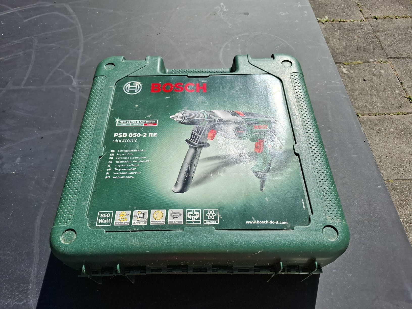 Bosch Trapani: Perceuse à percussion Bosch PSB 850-2 RE – Usato da Le Locle venduto da Maria.222 1