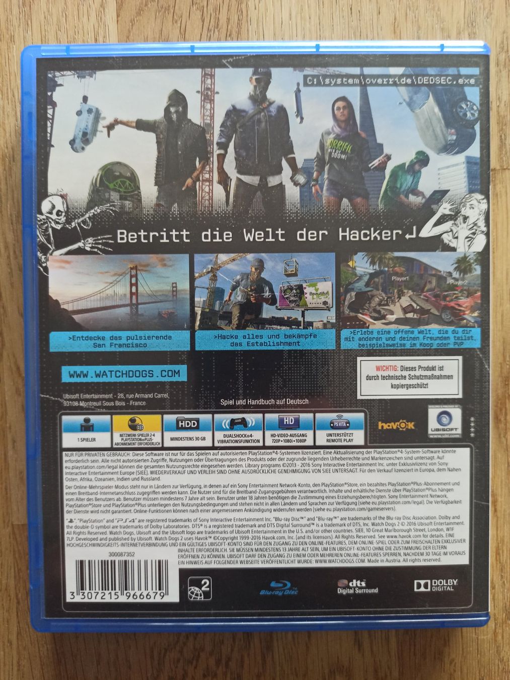 Giochi: Watch Dogs 2 PS4 / PS5 – Usato da Oberweningen venduto da mar_87mx 1