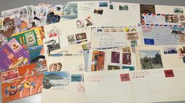 50 Briefe / Post- und Maximumkarten Asien meist CHINA