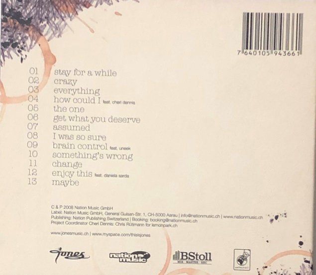 CDs: Jones - Stay for a while – Gebraucht aus Grüningen von azulgris 1