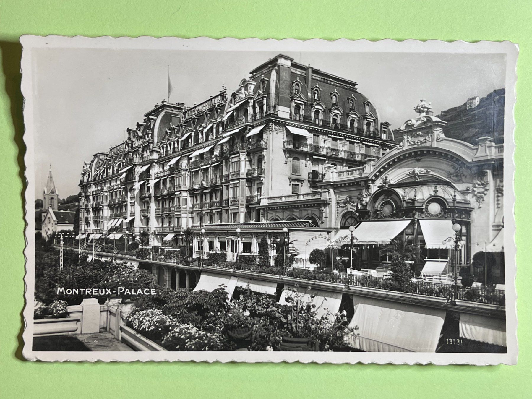 Cartoline postali: Montreux - Palace – Usato da Steg VS venduto da _vinci_