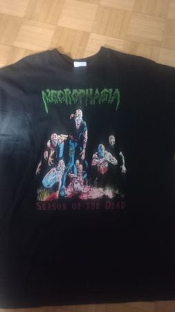 Necrophagia Vintage 1999 T-shirt XL Death Metal Cult