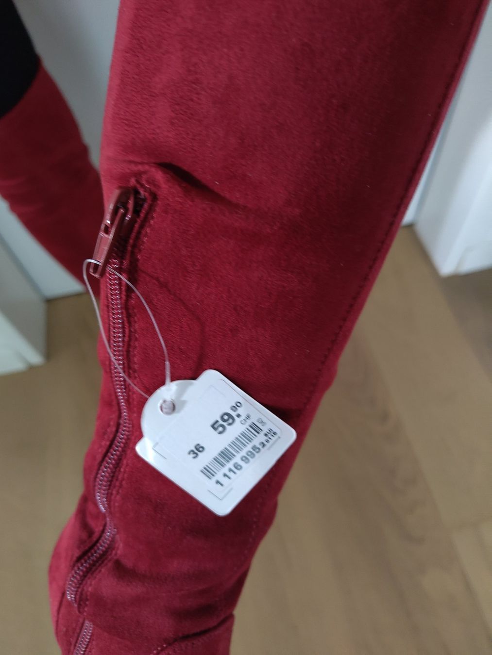 Scarpe da donna: Rote Overknees Gr.36, NEU – Nuovo e nell'imballaggio originale da Baden venduto da shinifin 3