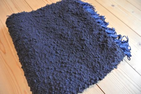 handgewebter kuschelweicher  NAVY Schal *Flauschig* *NEU