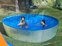 Stahlbecken Pool 3,55m x 0.9m NEU NP 699.- nun 199.- .-
