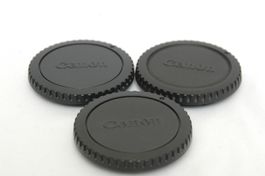 3x Canon EF Deckel für Kamera