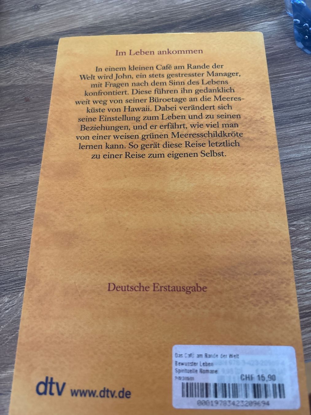 Libri: Das Cafe am Rande der Welt – Usato da Lyss venduto da Prinzess99 1