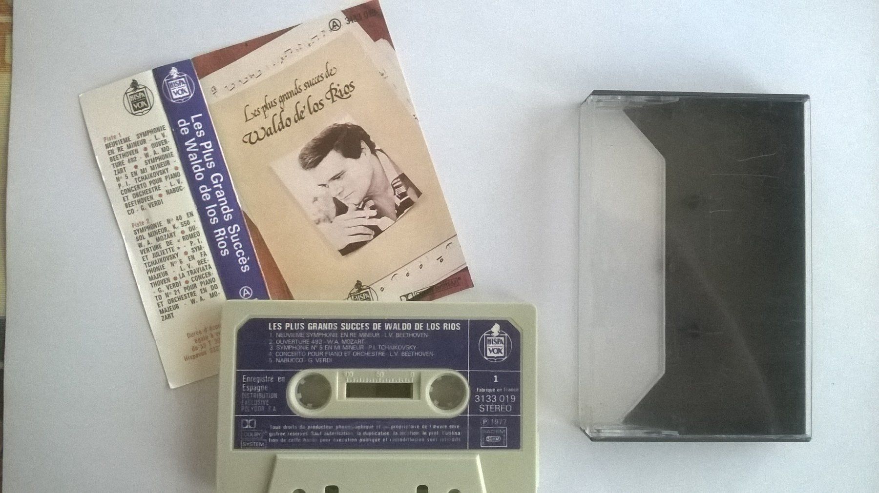 Musicassette: Cassette audio Waldo de los rios 1977 – Usato da Fontainemelon venduto da cathare67 1
