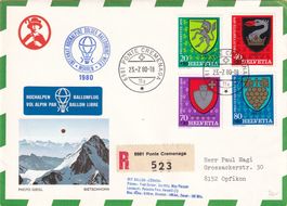 Int. Hochalpine Ballonsport-Woche Mürren 1980