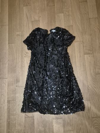 Sparkly Black Sequin Dress - Perfect for Parties! Size 7