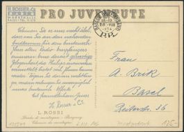 1929 - Pro Juventute Karte - Privatzudruck - Radio
