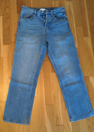 Trendige Jeans von H&M - High Waist, Grösse 38 Top Zustand!