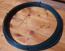 Spanndraht 3.1 mm grün ca.80 m 5 Kg.