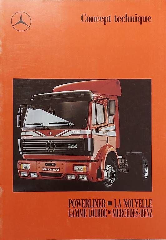 Libri: Brochure Mercedes Powerliner – Usato da Morges venduto da pha_9xnc