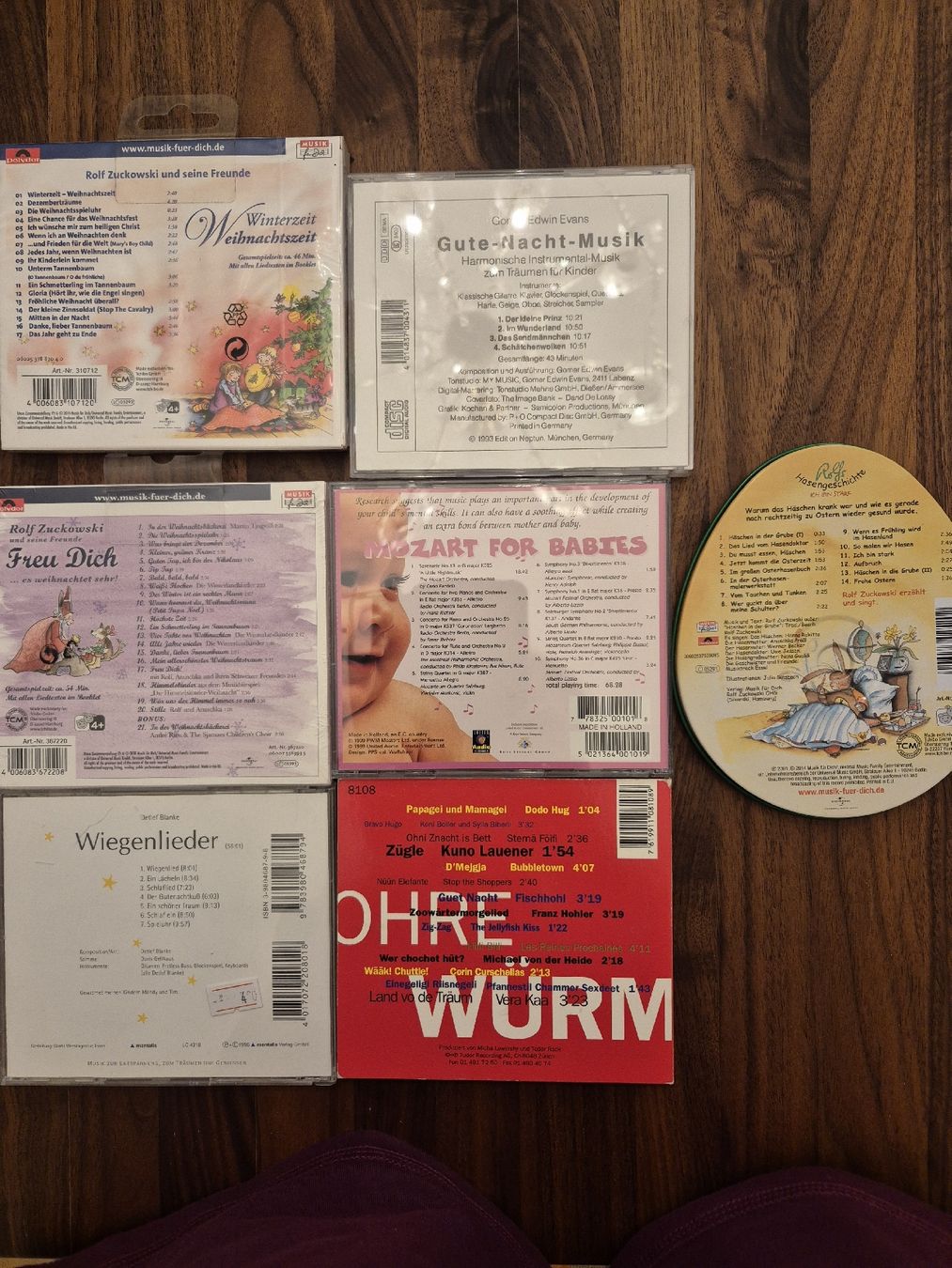 CD: 7 Kinder CDs – Usato da Greifensee venduto da Lotusblume3 1