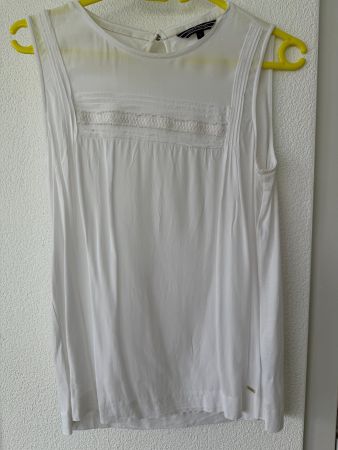 Top weiss von Tommy Hilfiger, Grösse L