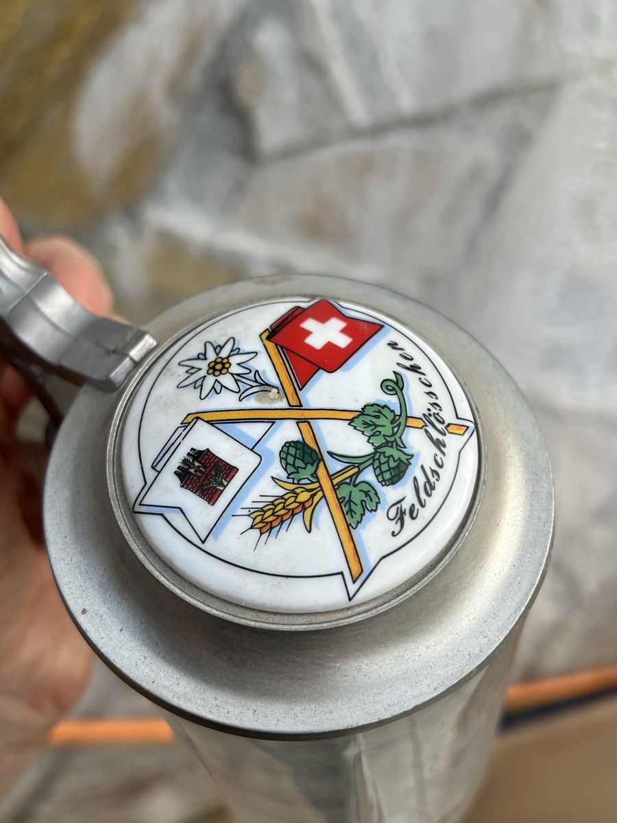 Feldschlösschen Bicchieri: 13 Bier Humpen feldschlösschen (Schweiz) – Usato da Dittingen venduto da Bellevista 5