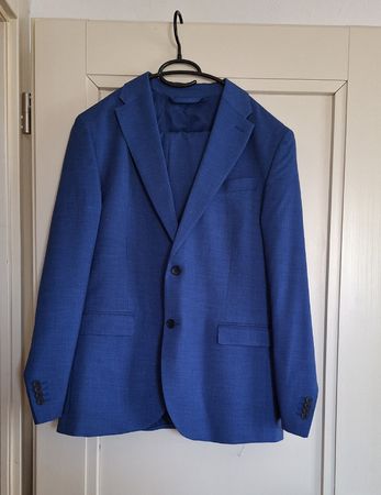 Blauer Anzug, Blazer mit Hose Grösse 54 (XL) von C&A