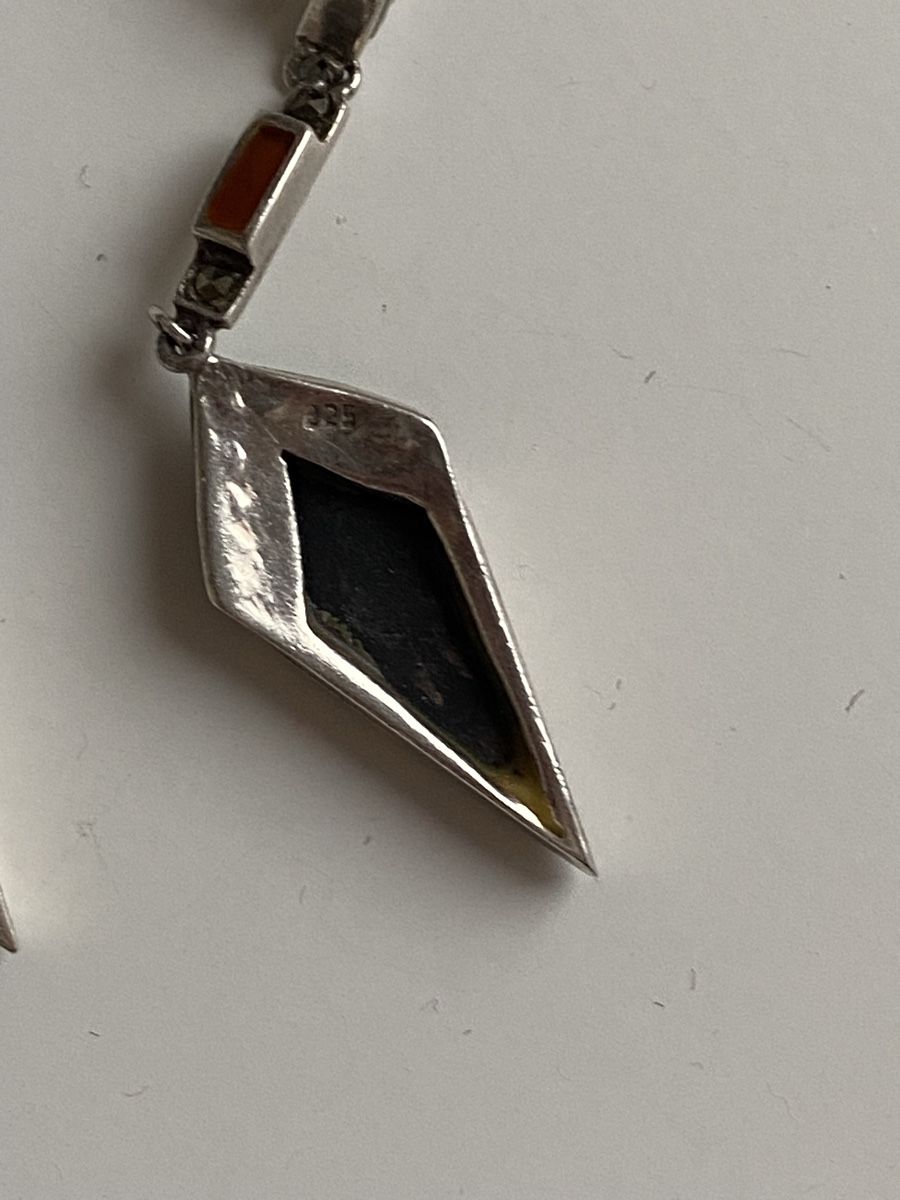 Ohrringe & -stecker: Silber 925 Vintage Onyx Ohrringe – Gebraucht aus Givisiez von dor_xb9k 1