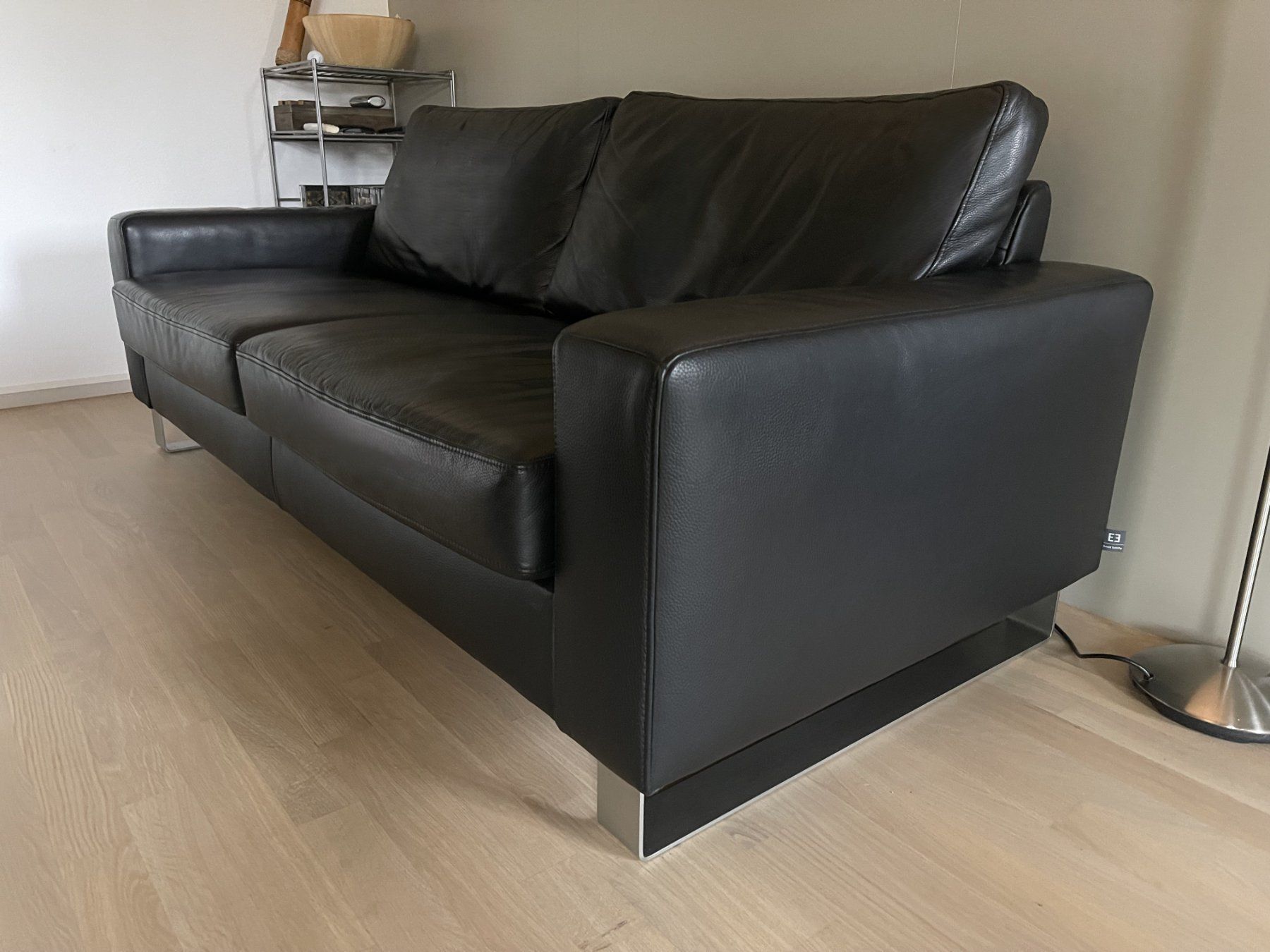 Divani: Echtleder-Sofa, Ewald Schilling – Usato da Oetwil am See venduto da Kookaburra_1 2