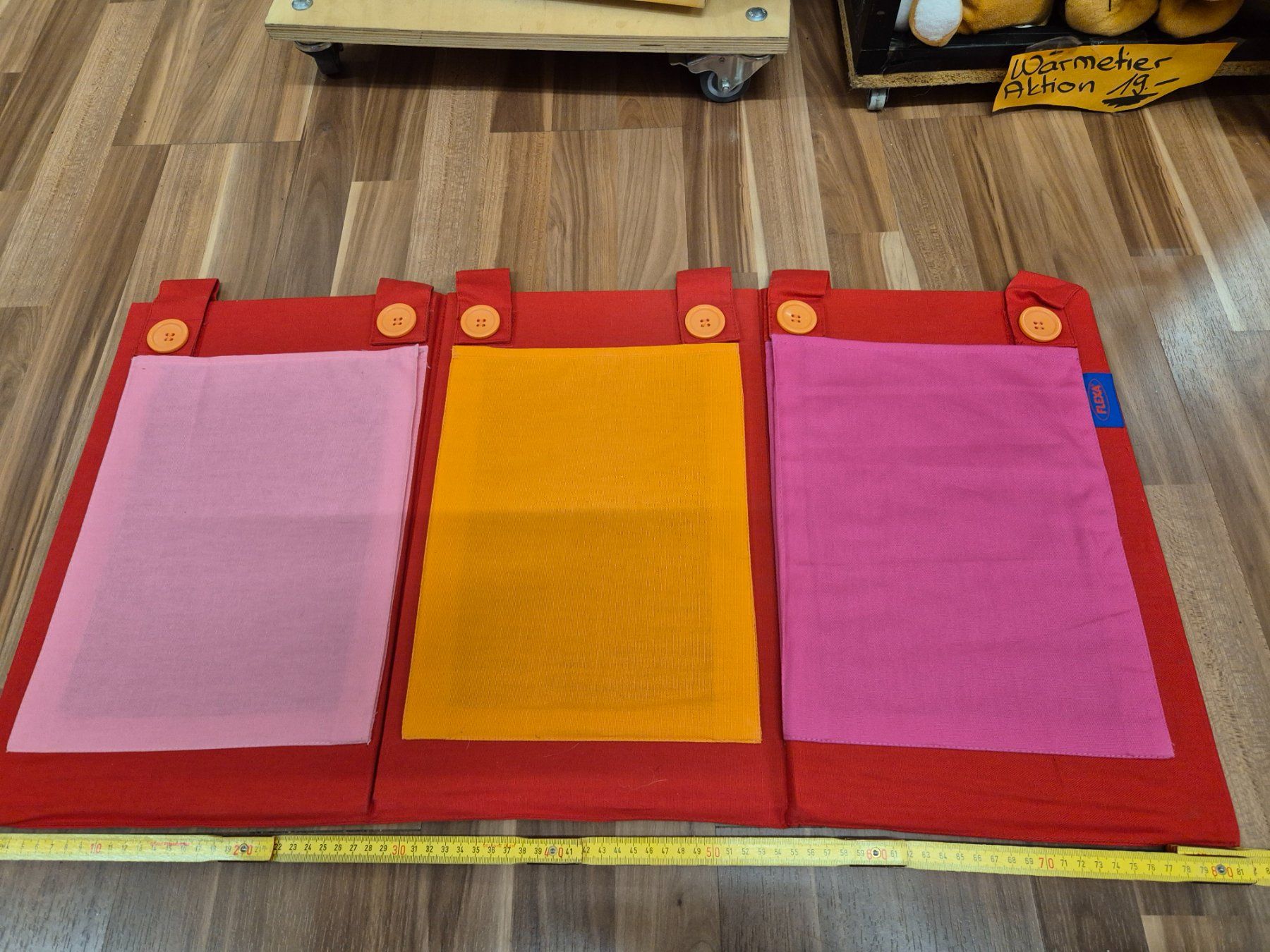 Letti: Flexa Zeitungstadche mit Klettbefestigung an Kinderbett etc – Nuovo e nell'imballaggio originale da Schwarzenburg venduto da Flamingo07