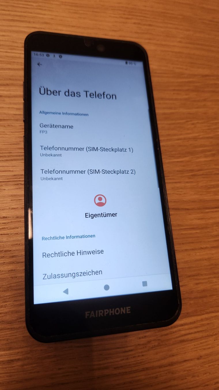 Fairphone Telefoni cellulari / Smartphones: Fairphone 3 – Usato da Zollikofen venduto da lagavulin03 2